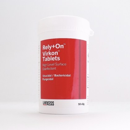 Rely+on Virkon tablets 5gm